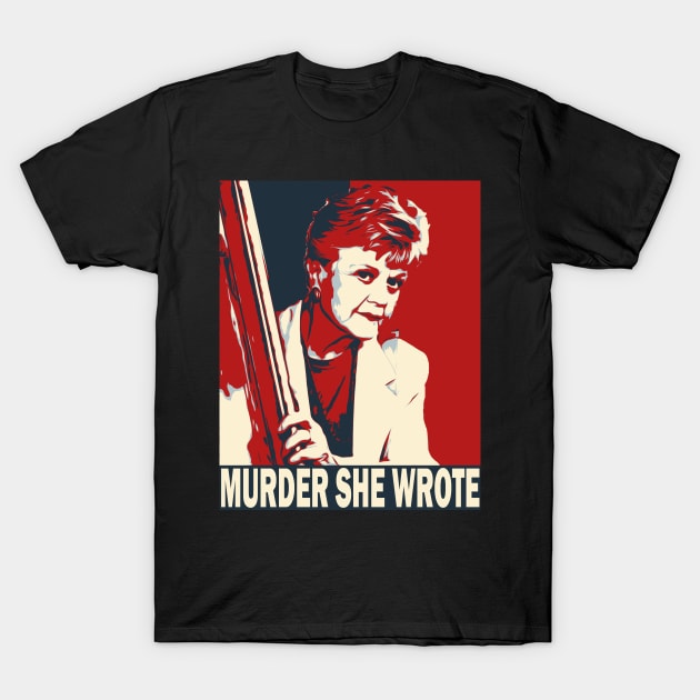 Murder She Wrote Poster T-Shirt by erd's